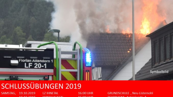 Übersicht Schlussübungen5 2019