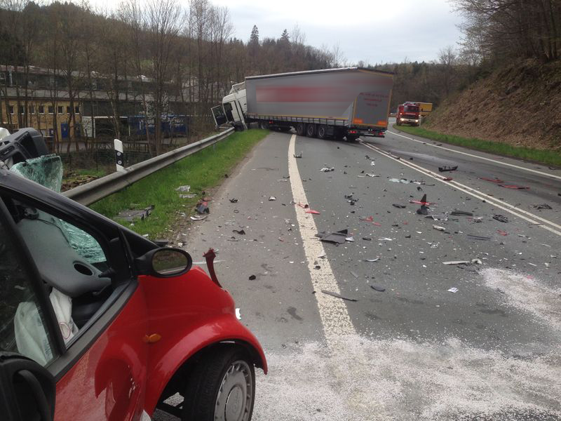 Tödlicher Verkehrsunfall auf der L 539