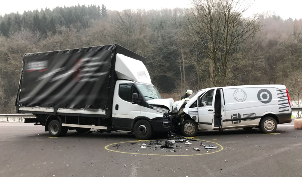 Verkehrsunfall auf der L 539