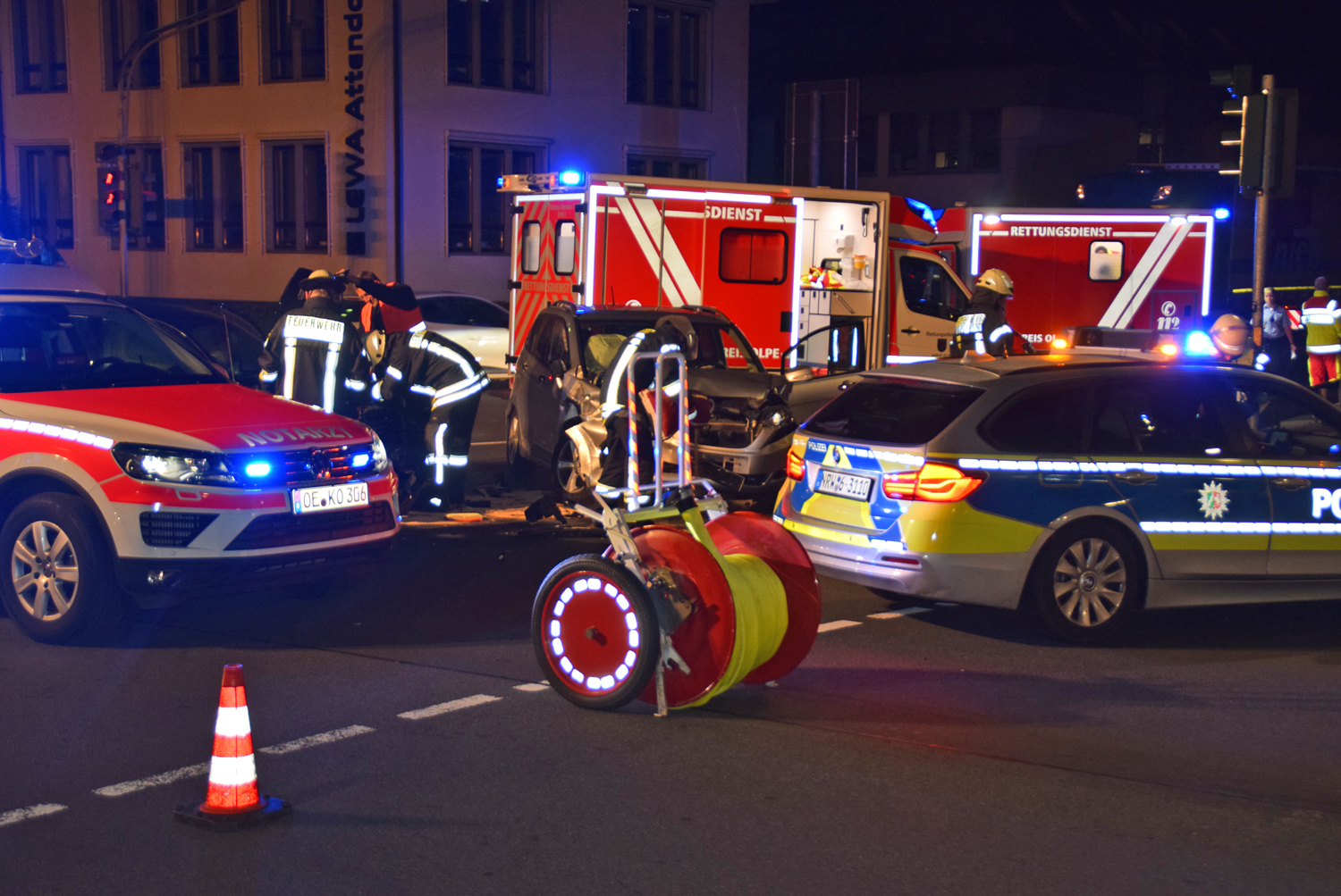 Verkehrsunfall Südumgehung/Am Wassertor