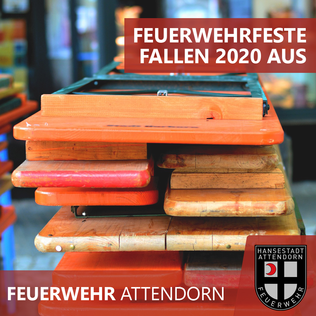 Alle Feuerwehrfeste fallen aus