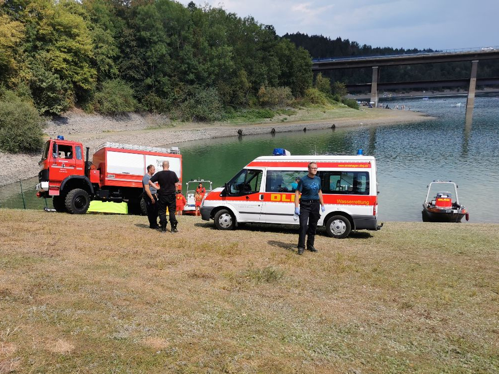 Erneuter Wasserrettungseinsatz am Biggesee