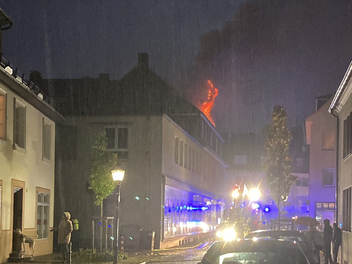 Wohnungsbrand in der Innenstadt