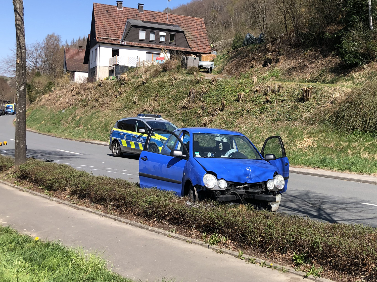 Verkehrsunfall in Neuenhof