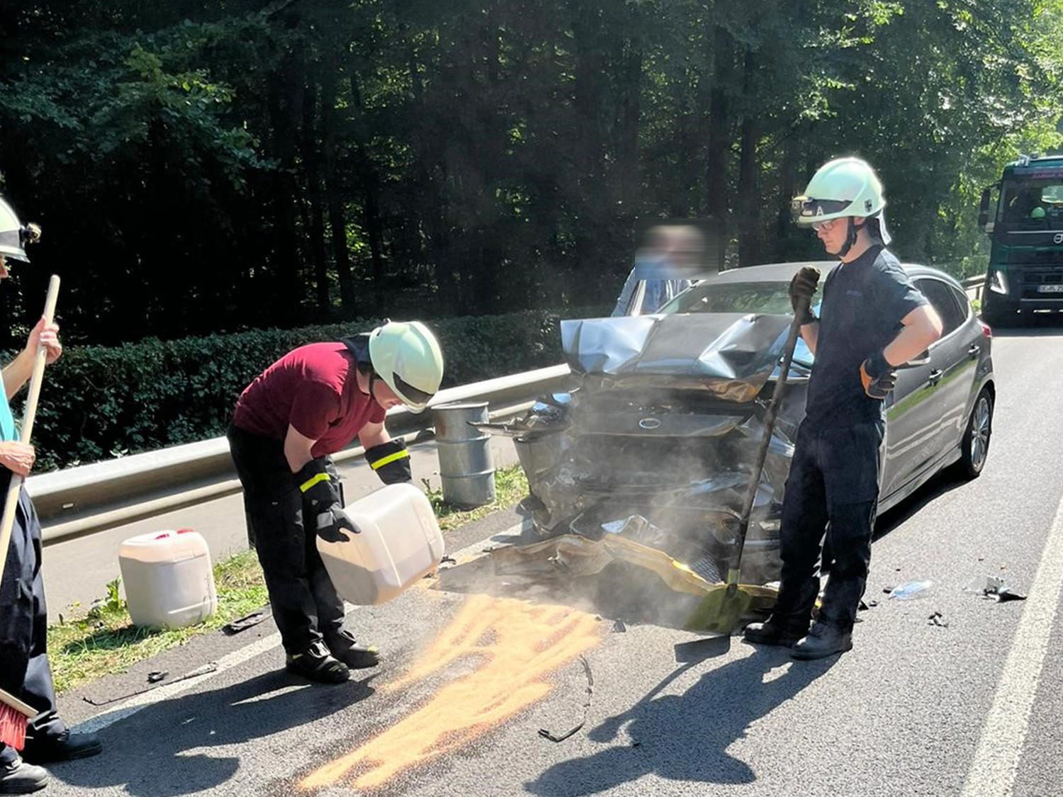 Verkehrsunfall auf der L 512