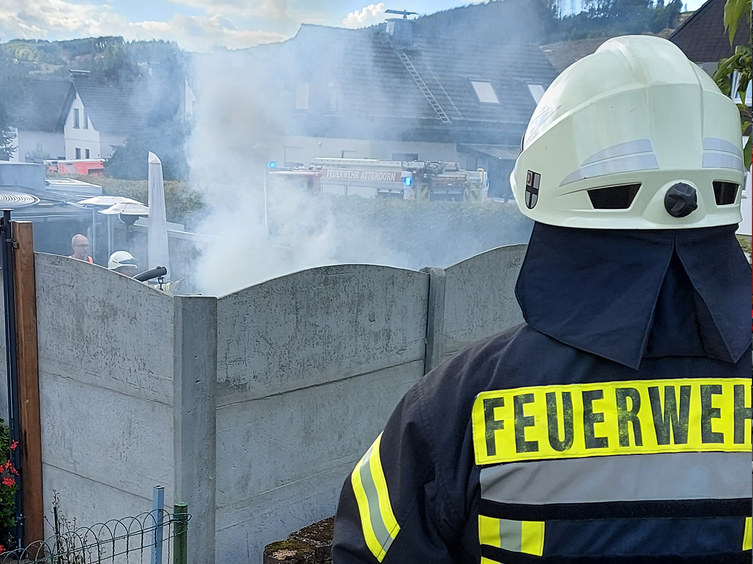 Brand in Attendorn-Helden