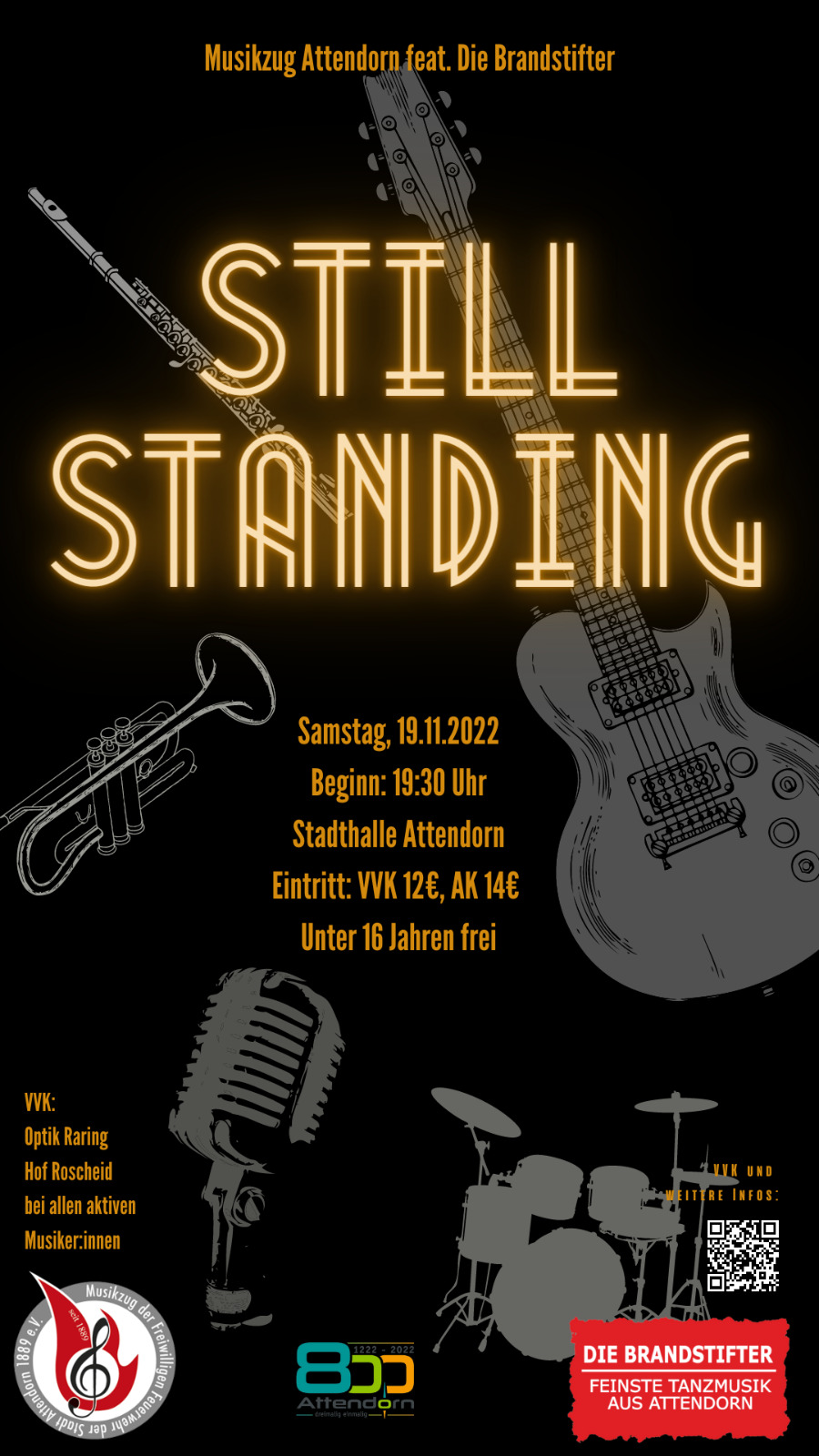 „Still Standing“ mit dem MZ Attendorn feat. Die Brandstifter