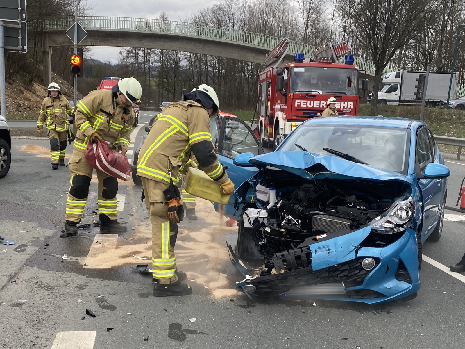 Unfall im Kreuzungsbereich L 539/L 512