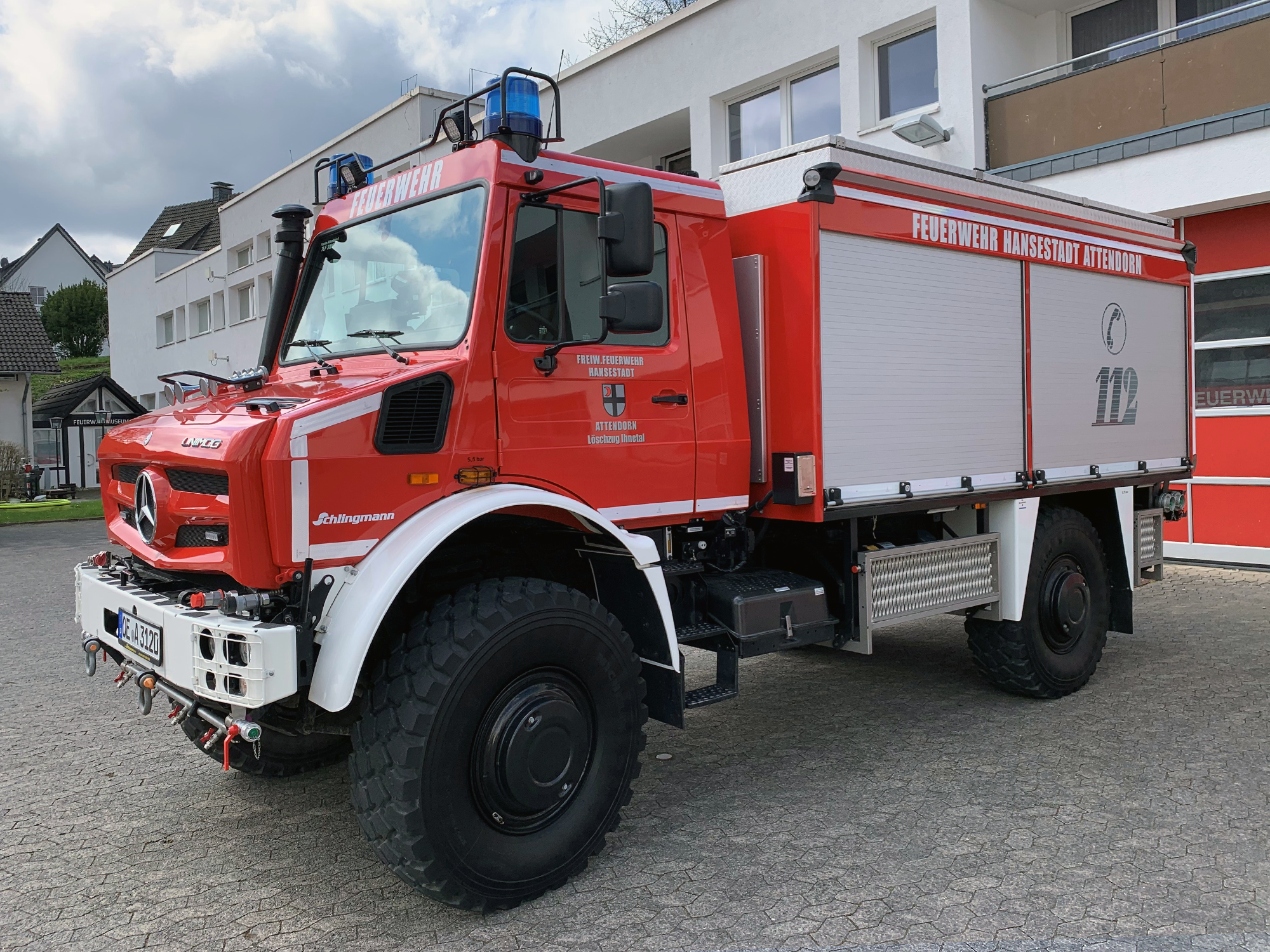 Neues Tanklöschfahrzeug im Ihnetal