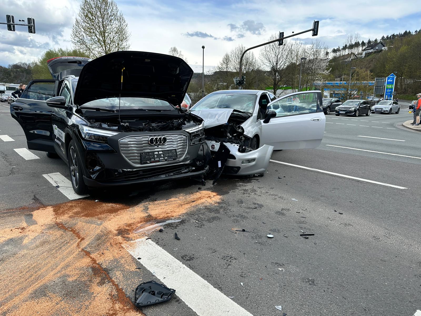 Unfall im Kreuzungsbereich L 539/L 697