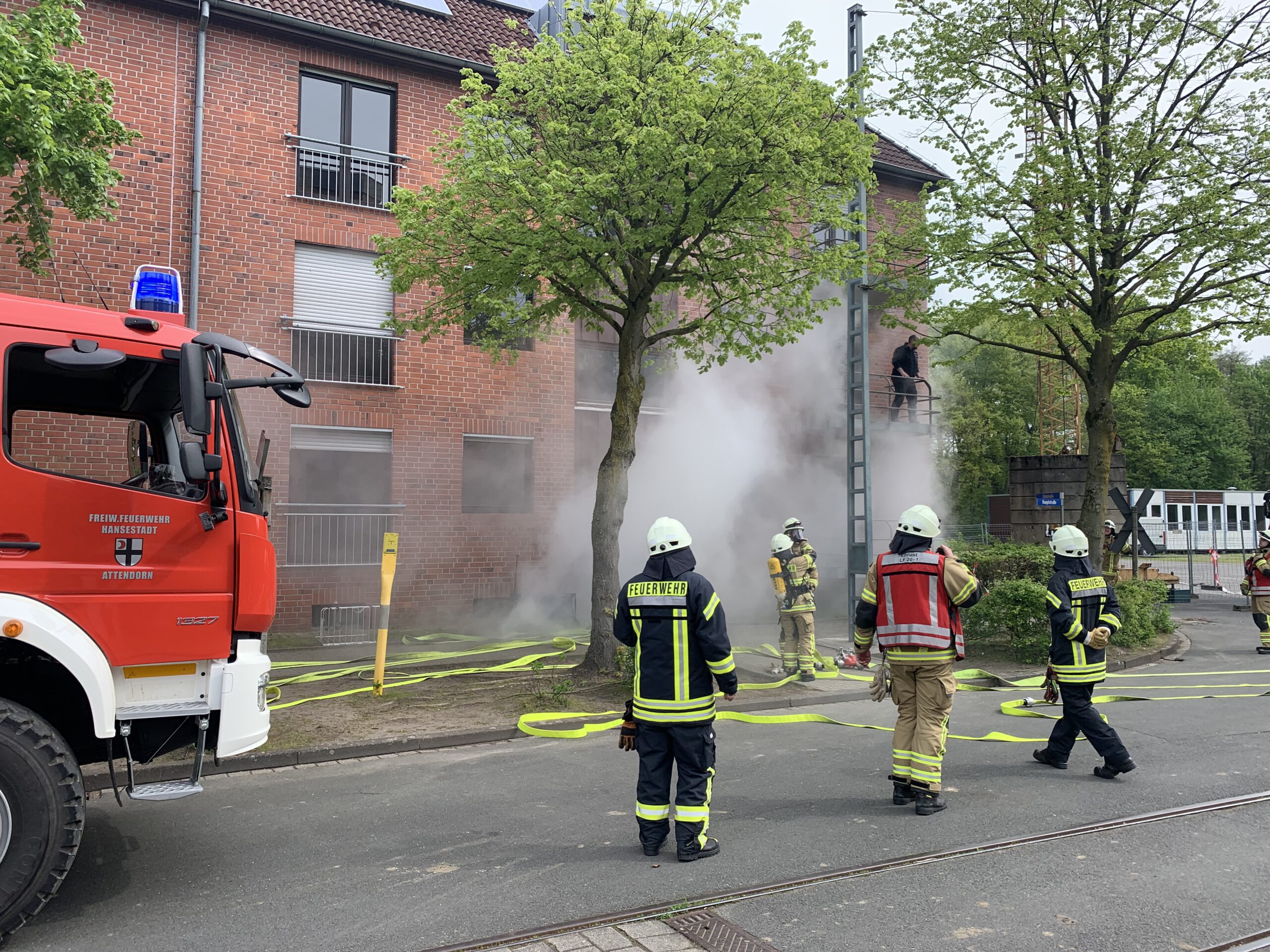 Übungstag am Institut der Feuerwehr