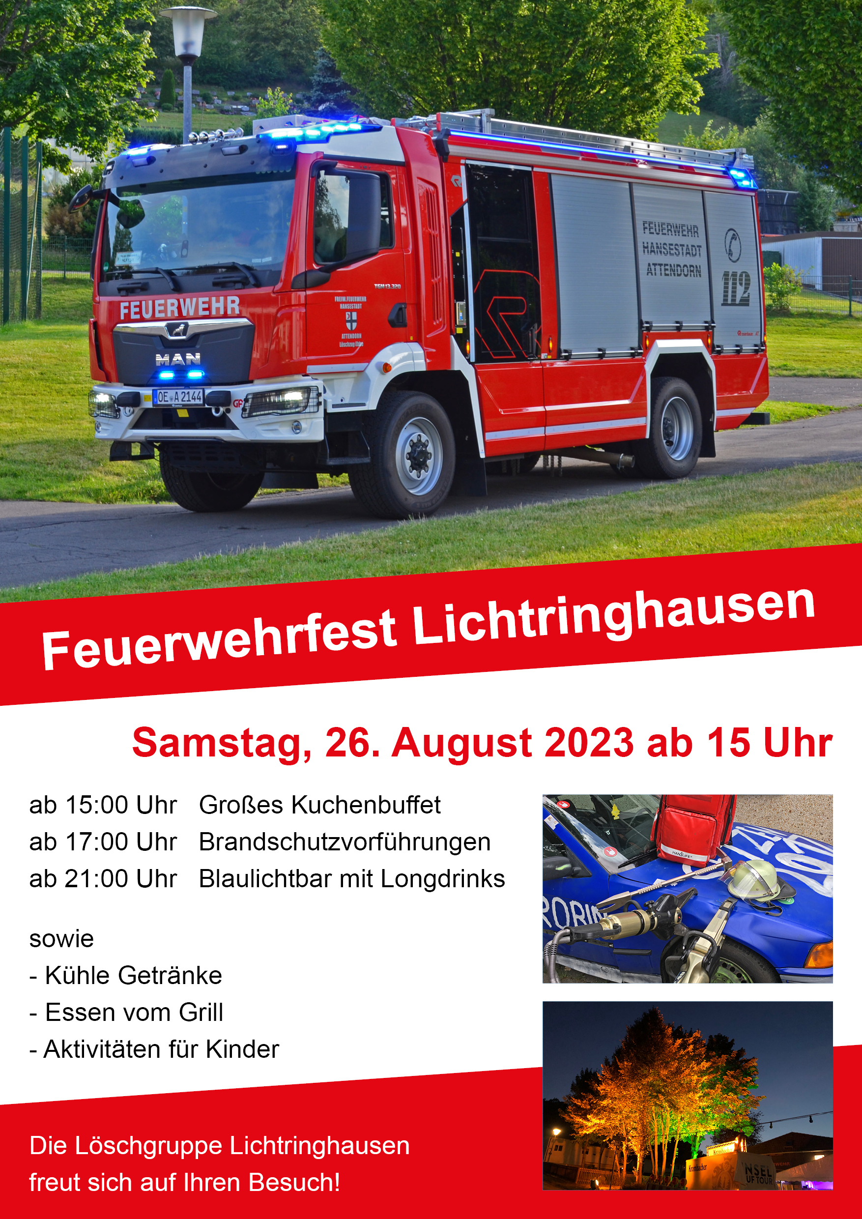 Feuerwehr Lichtringhausen feiert