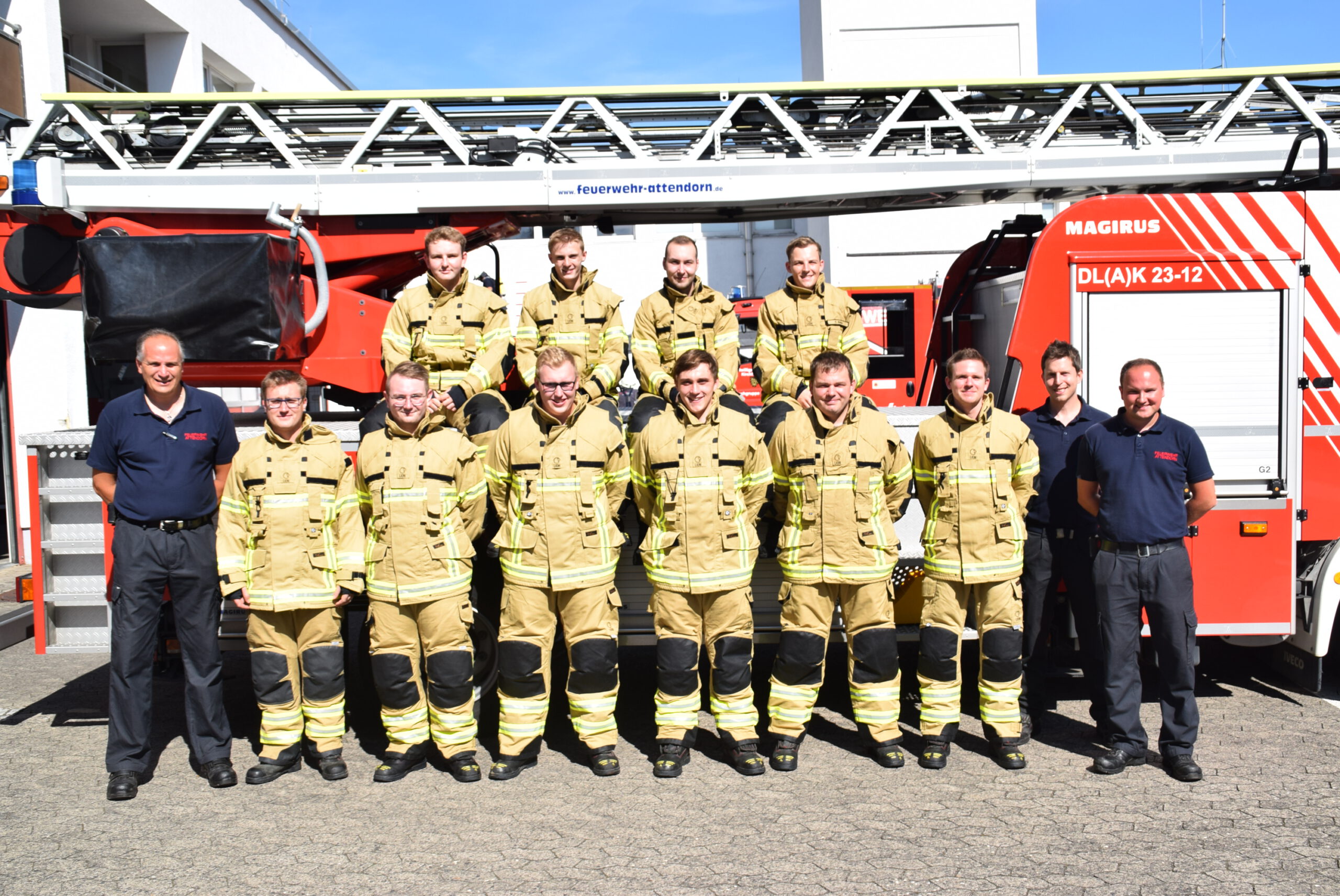 Feuerwehr Attendorn verfügt über zehn neue Atemschutzgeräteträger