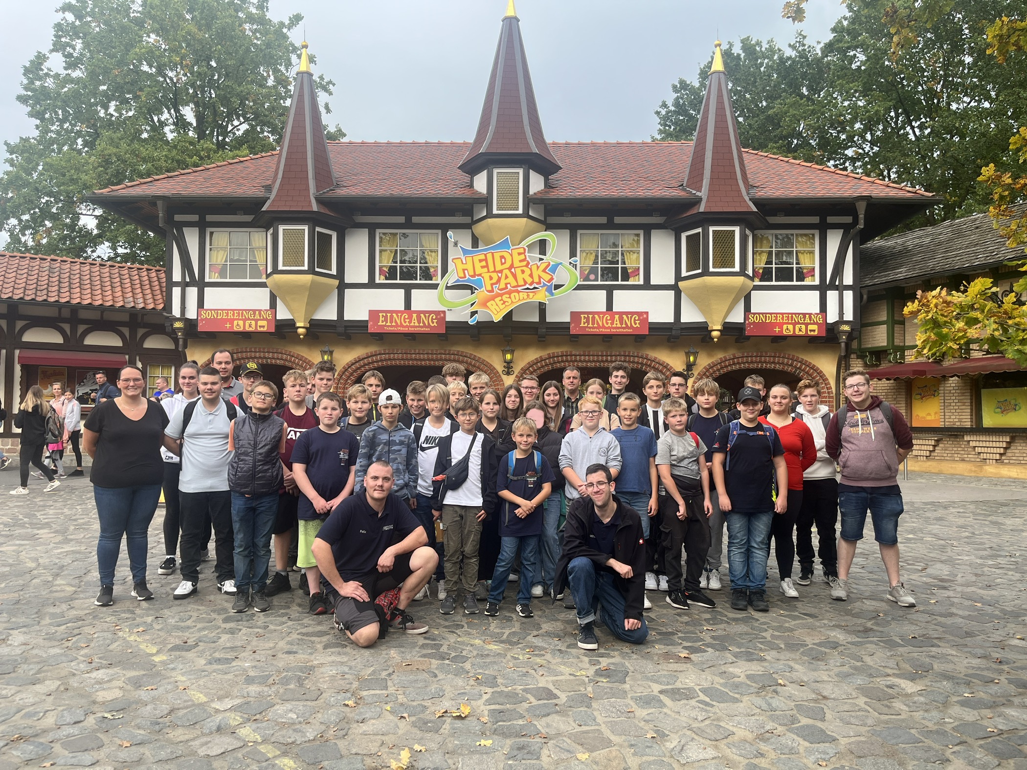 Jugendfeuerwehr auf Tour in der Lüneburger Heide