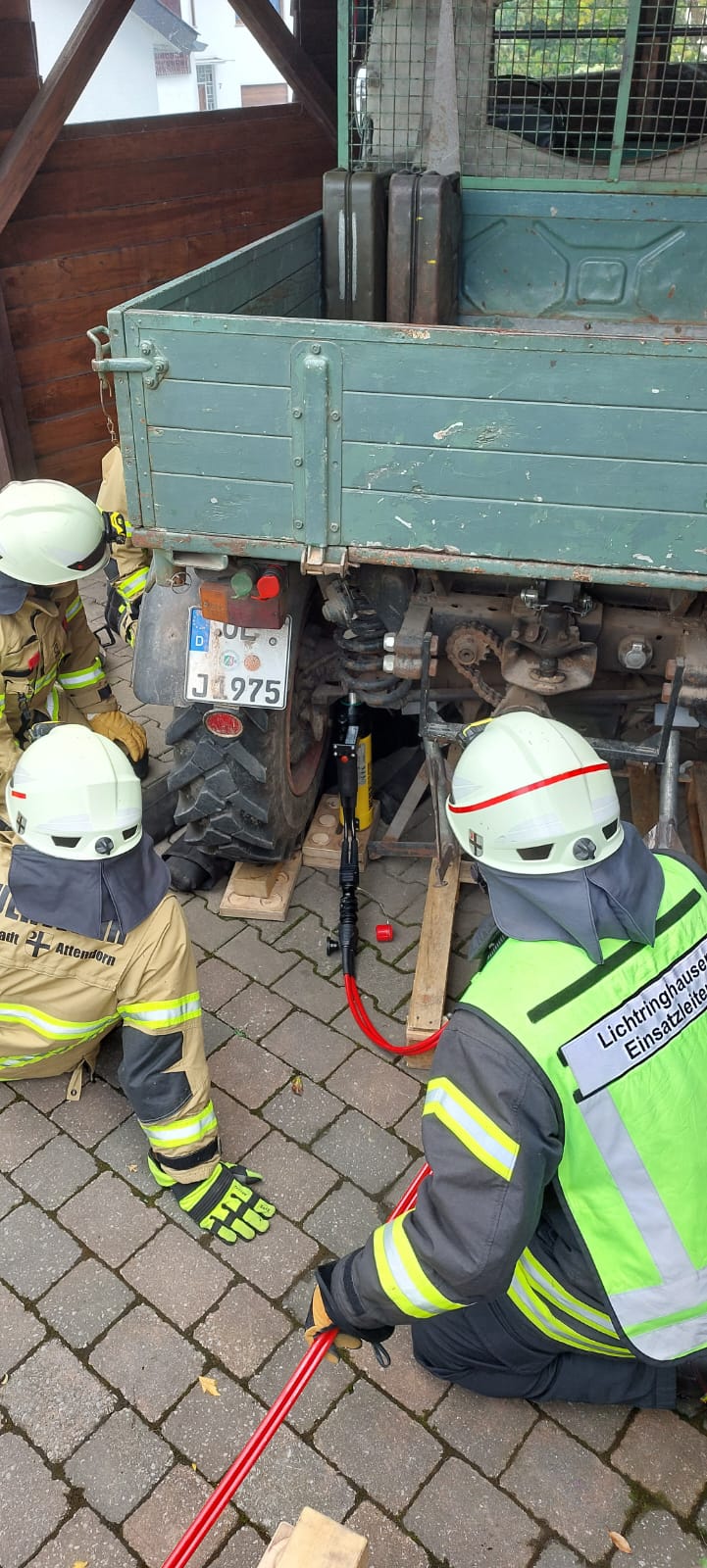 Alarmübung in Lichtringhausen