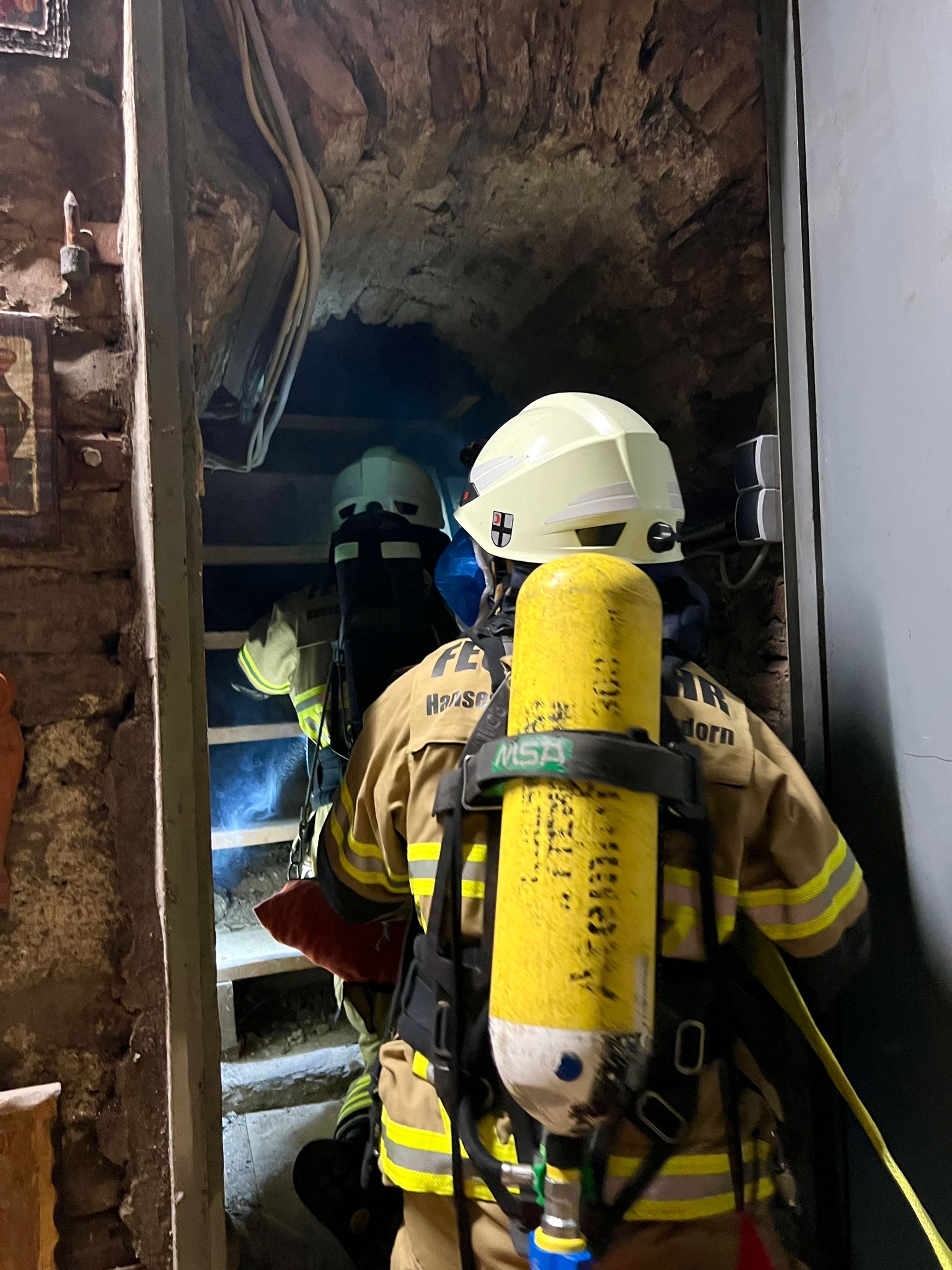 Feuer im Dachstuhl der Pfarrkirche