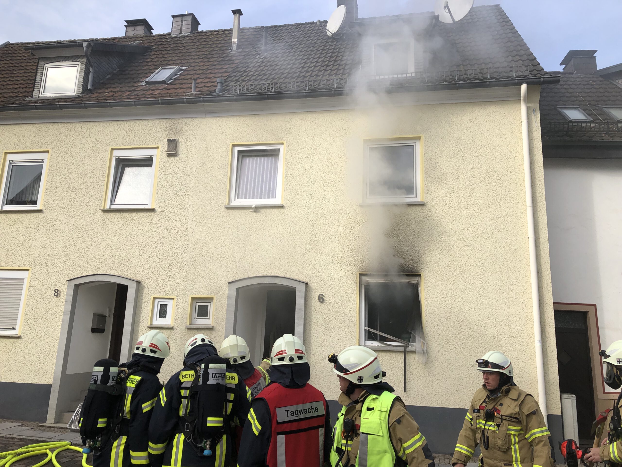 Küchenbrand in der Hofestatt