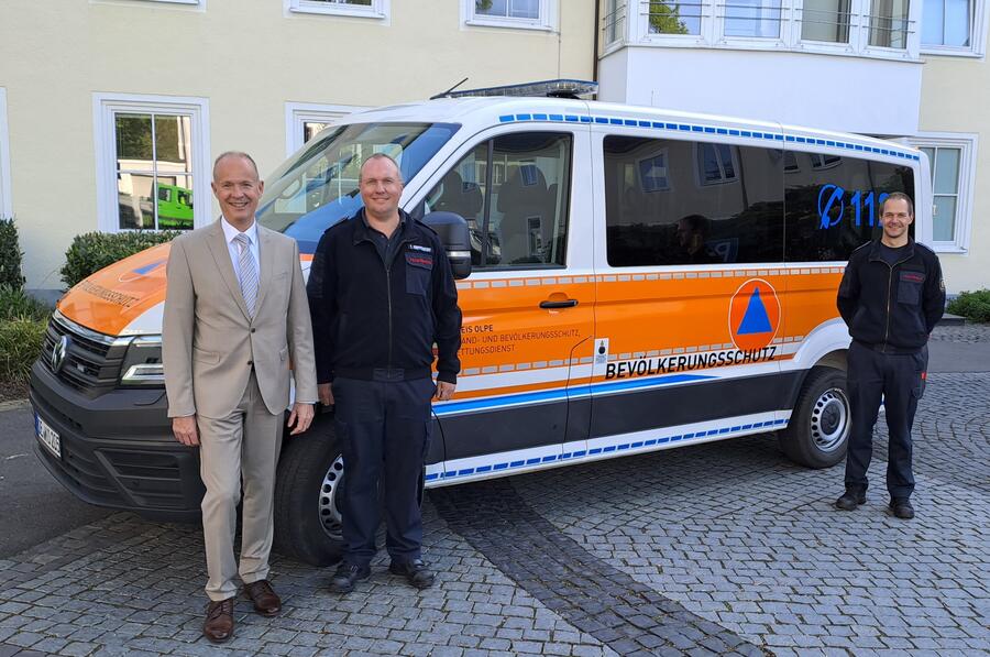 Neues Fahrzeugdesign im Bevölkerungsschutz des Kreises Olpe
