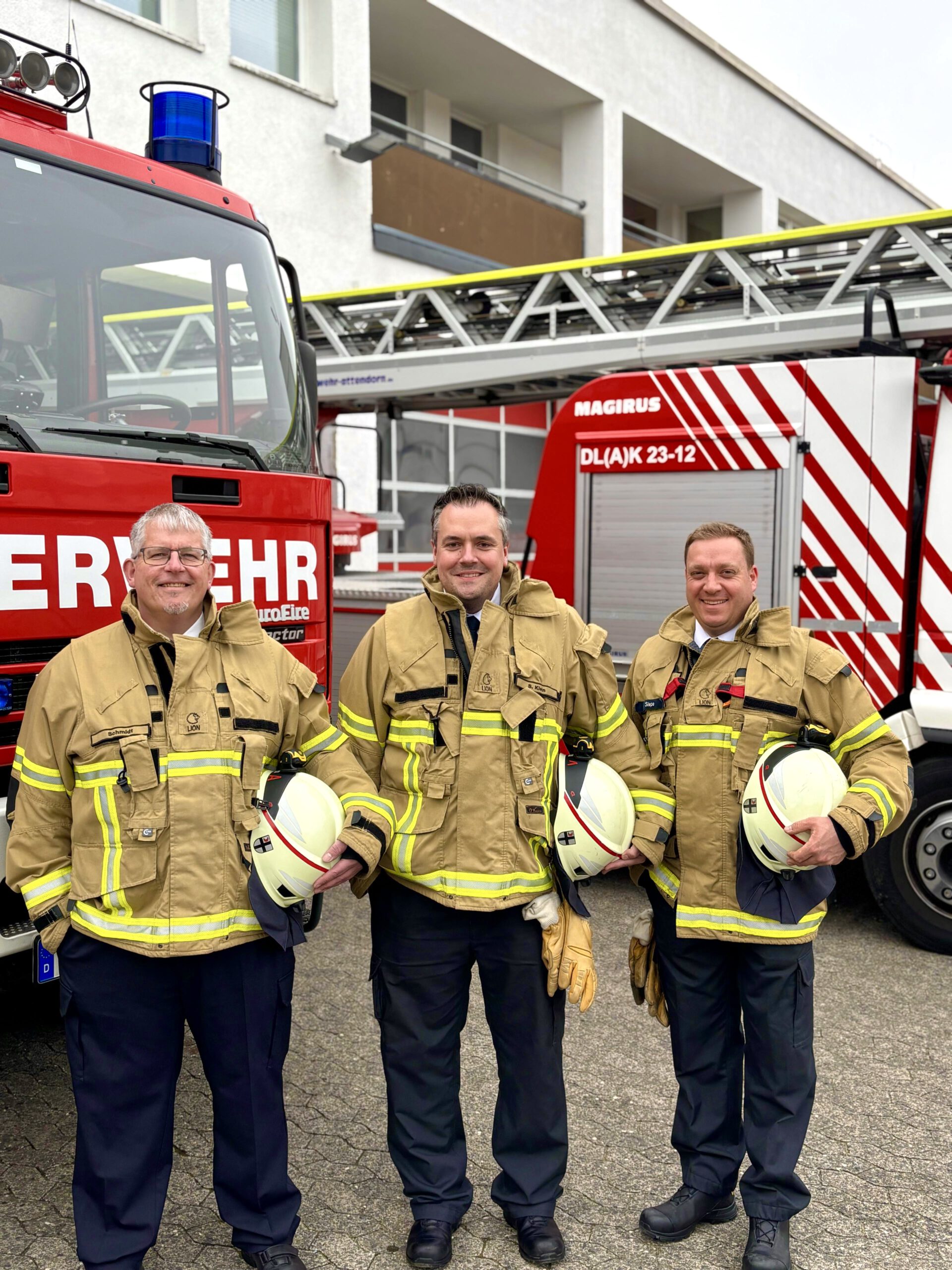 Neue Führung bei der Feuerwehr