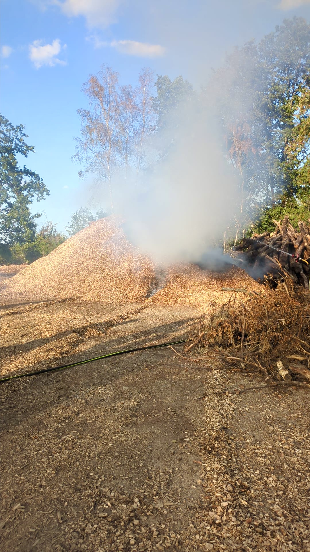 Kleinbrand an der Listertalstraße schnell gelöscht